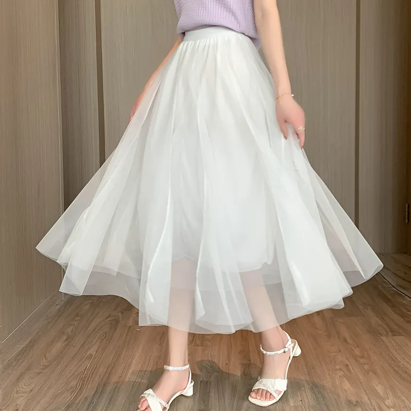 Cotton Gene Casual Long Skirt Women's-4