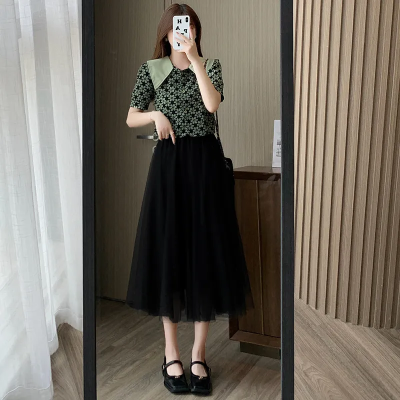 Cotton Gene Casual Long Skirt Women's-2