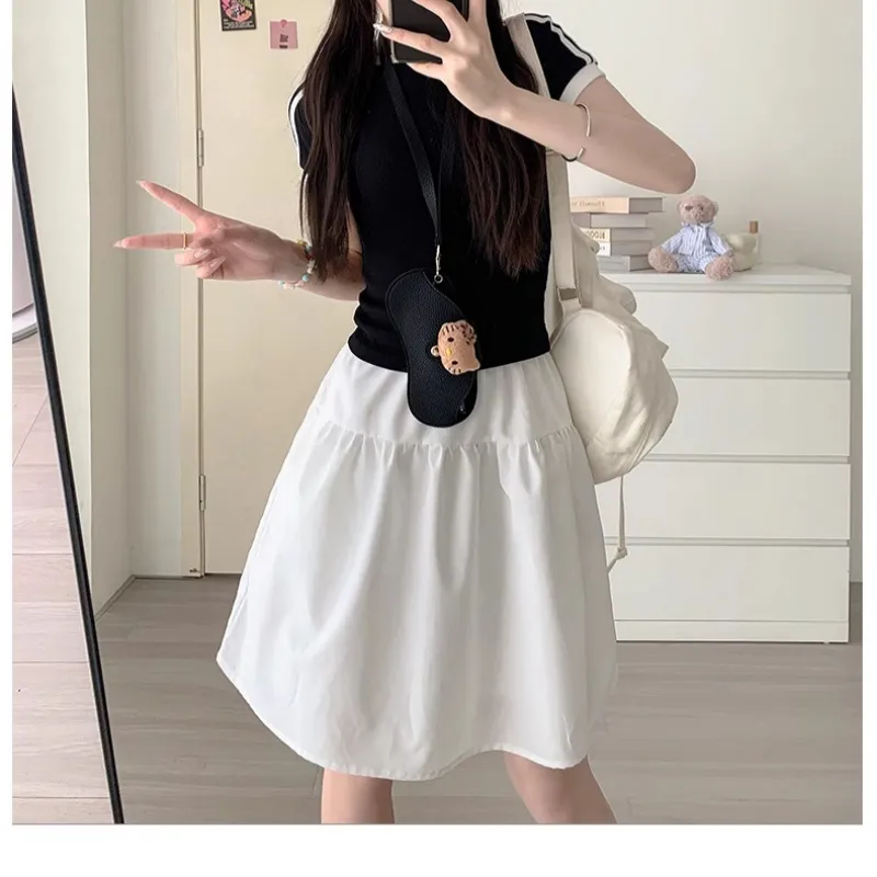 Cotton Gene Casual Short Skirts Women's-3