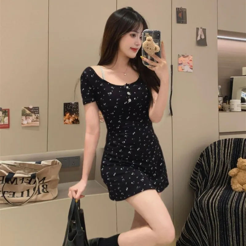 Cotton Gene Short Sleeved Dress Women's-5