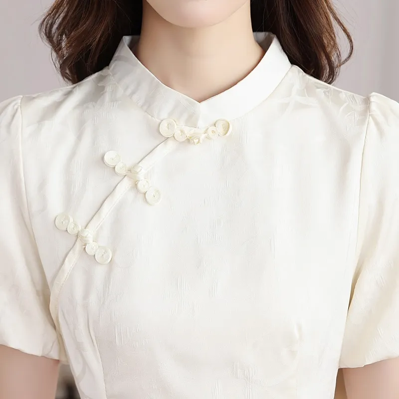 Cotton Gene Short Sleeved Dress Women's-5