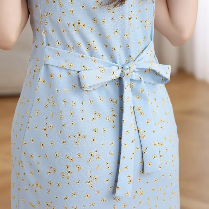 Cotton Gene Sleeveless Dress Women's-5
