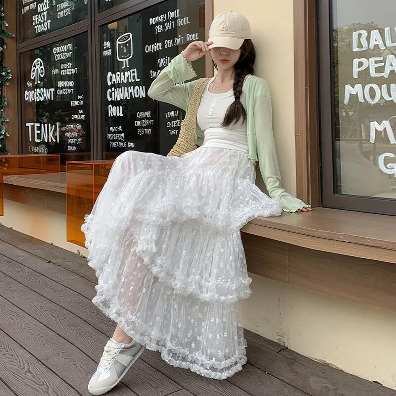 Cotton Gene Casual Long Skirt Women's-4