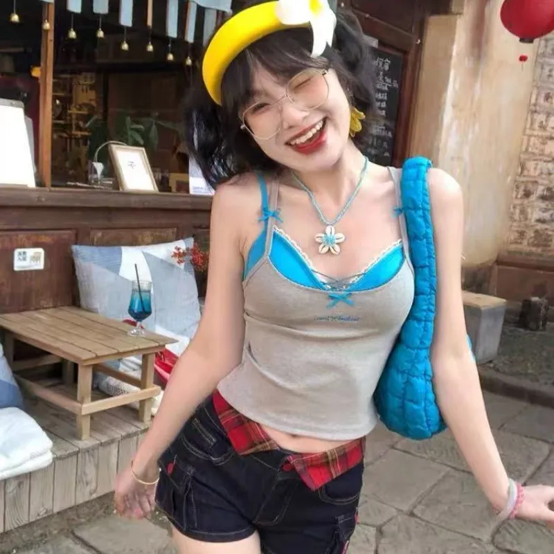 Cotton Gene Crop Tops Women's-14