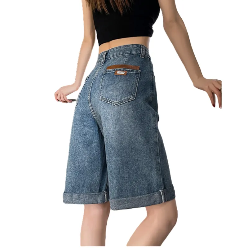 Cotton Gene Denim Shorts Women's-7