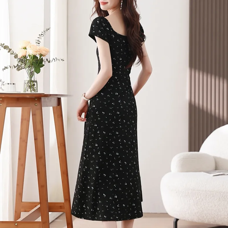 Cotton Gene Short Sleeved Dress Women's-1