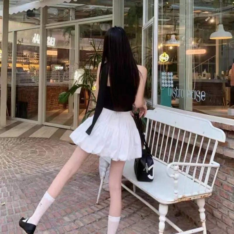 Cotton Gene Casual Short Skirts Women's-3