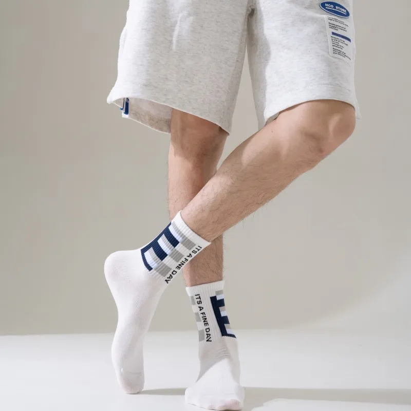 Cotton Gene Basketball Socks Men's Combo Set-12