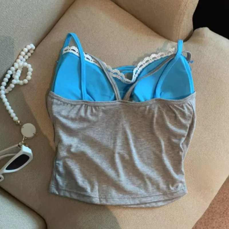 Cotton Gene Crop Tops Women's-12
