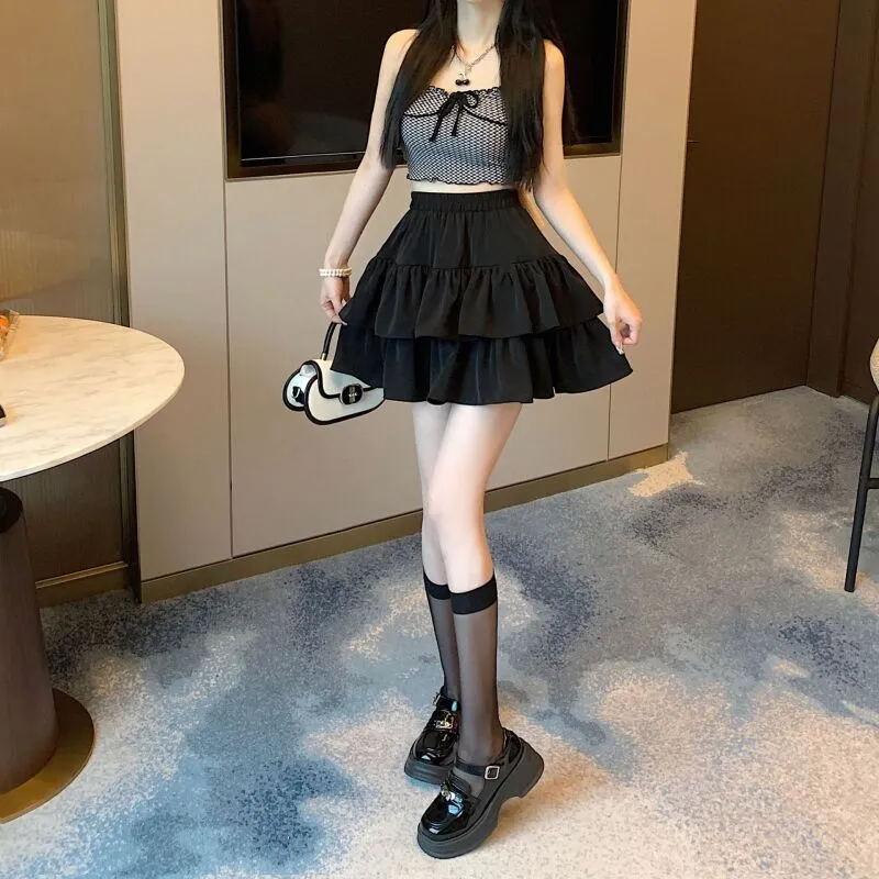 Cotton Gene Casual Short Skirts Women's-1