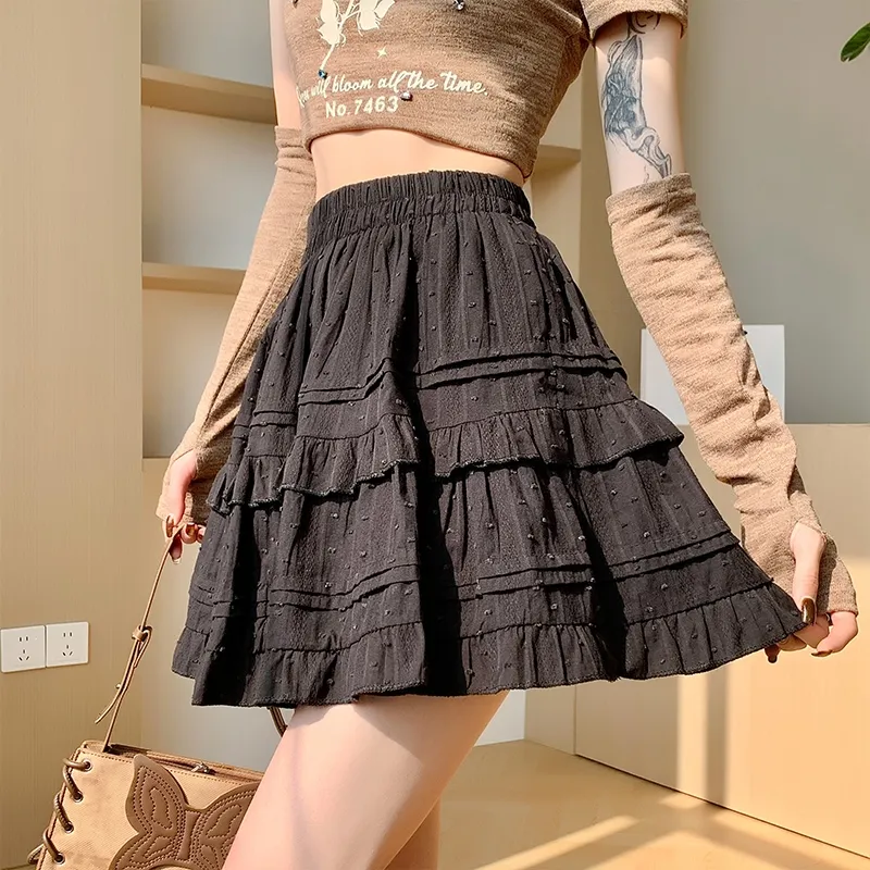 Cotton Gene Casual Short Skirts Women's-3