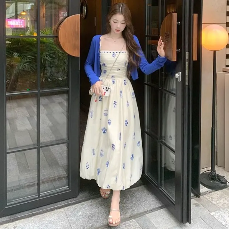 Cotton Gene Two Piece Skirt Sets Women's-2