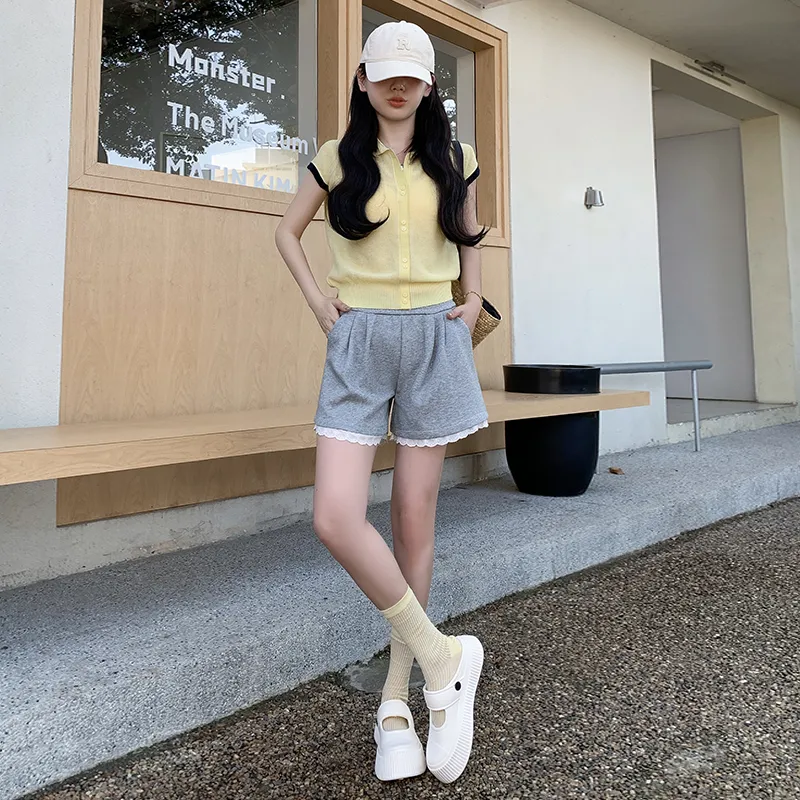 Cotton Gene Casual Shorts Women's-6