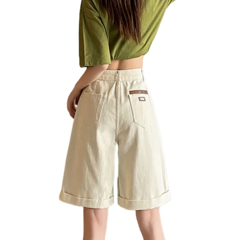 Cotton Gene Denim Shorts Women's-1