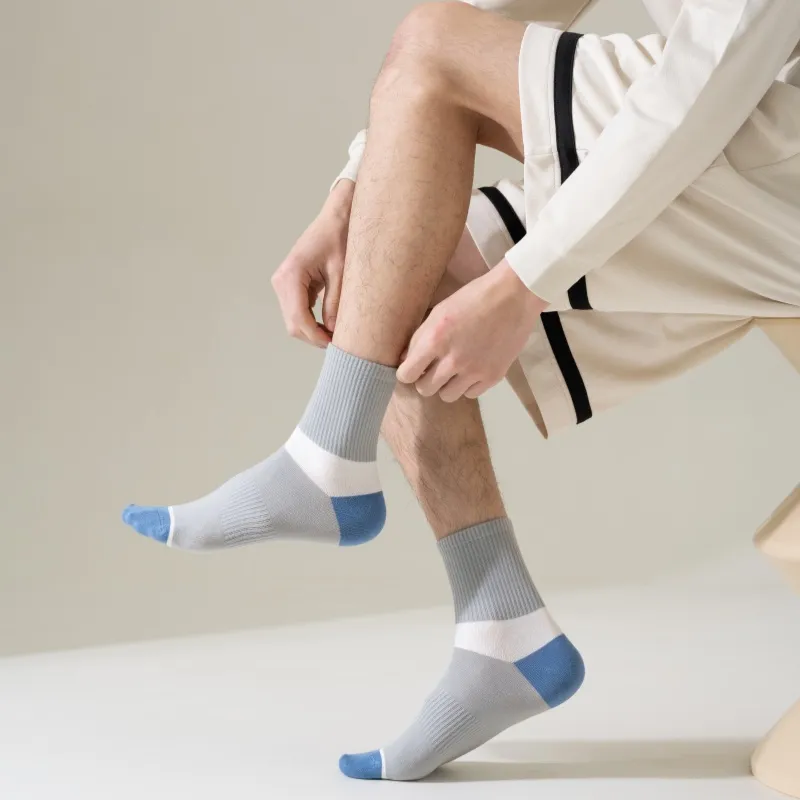Cotton Gene Basketball Socks Men's Combo Set-8