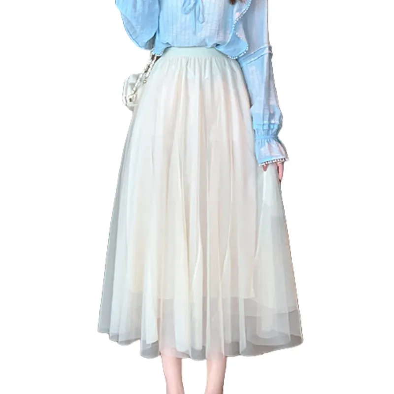 Cotton Gene Casual Long Skirt Women's-5