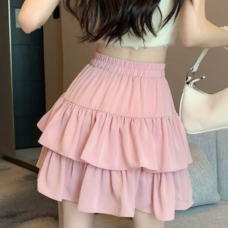 Cotton Gene Casual Short Skirts Women's-13