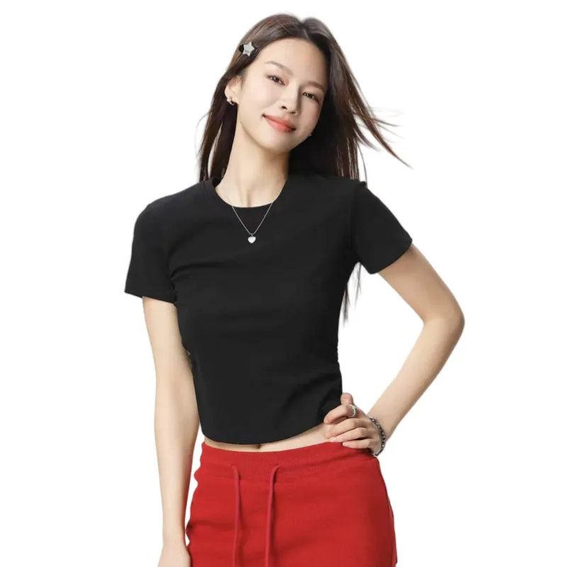 Cotton Gene Set in Sleeve T Shirt Women's-3