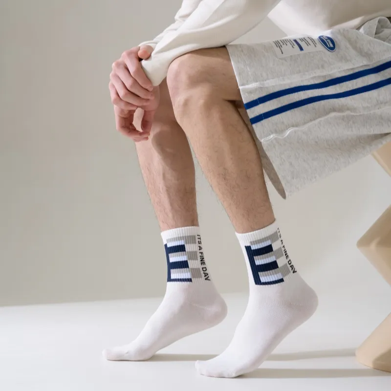 Cotton Gene Basketball Socks Men's Combo Set-7