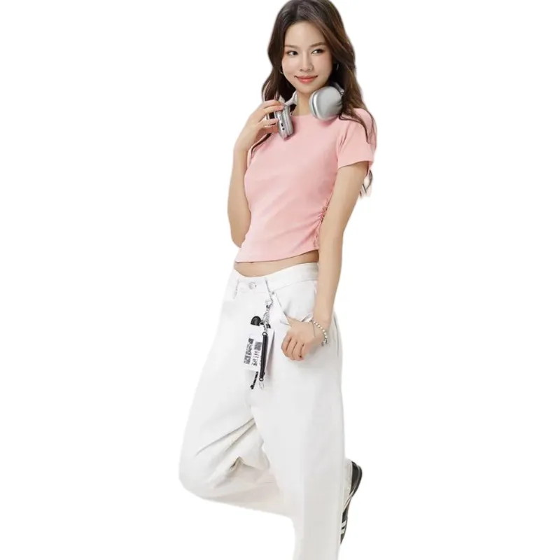 Cotton Gene Set in Sleeve T Shirt Women's-14