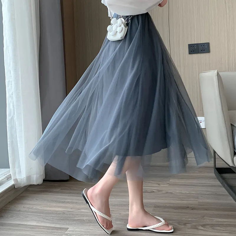 Cotton Gene Casual Long Skirt Women's-1