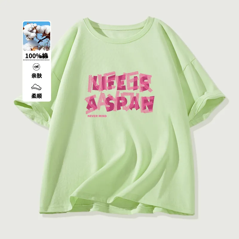 Cotton Gene Regular T Shirt Women's-5
