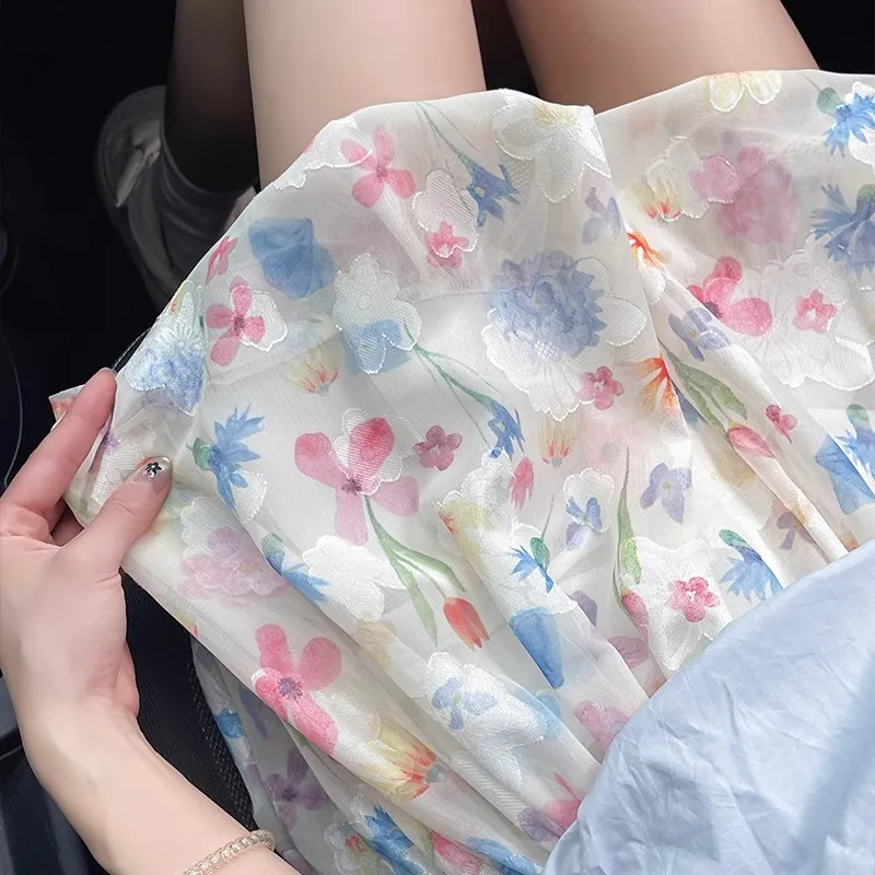 Cotton Gene Casual Short Skirts Women's-2