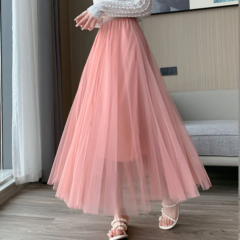 Cotton Gene Casual Long Skirt Women's-11
