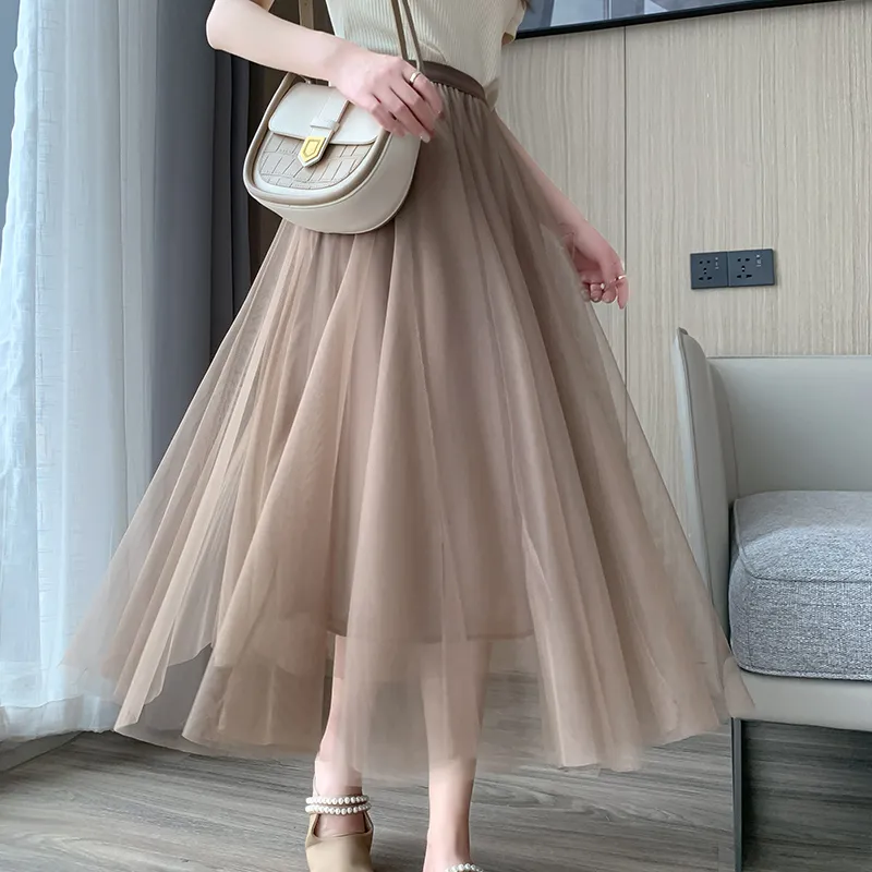 Cotton Gene Casual Long Skirt Women's-15