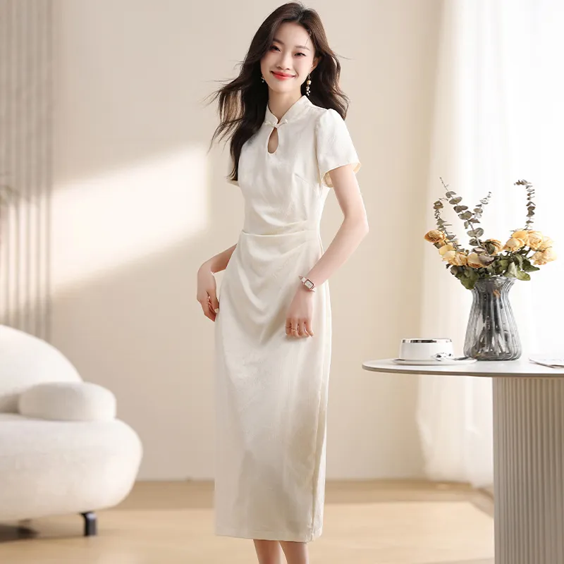 Cotton Gene Cheongsams Women's-8