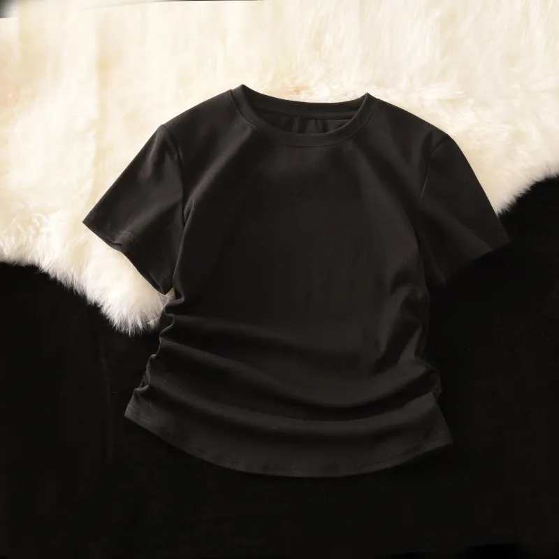 Cotton Gene Set in Sleeve T Shirt Women's-2