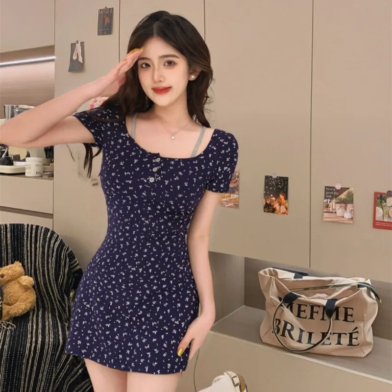 Cotton Gene Short Sleeved Dress Women's-2