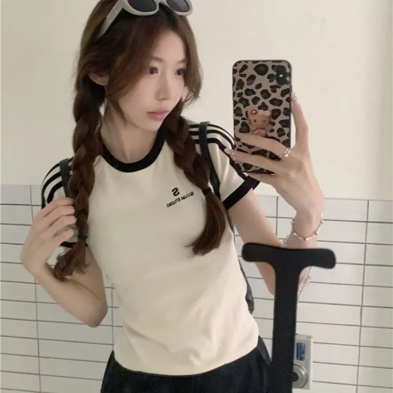 Cotton Gene Crop Tops Women's-3