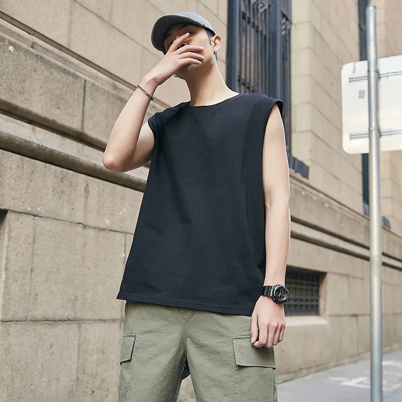 Cotton Gene Men Tank Tops-6
