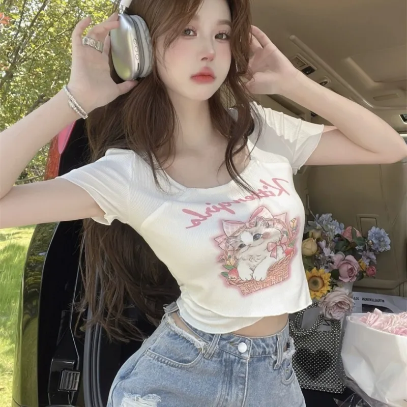 Cotton Gene T Shirts Women's-8