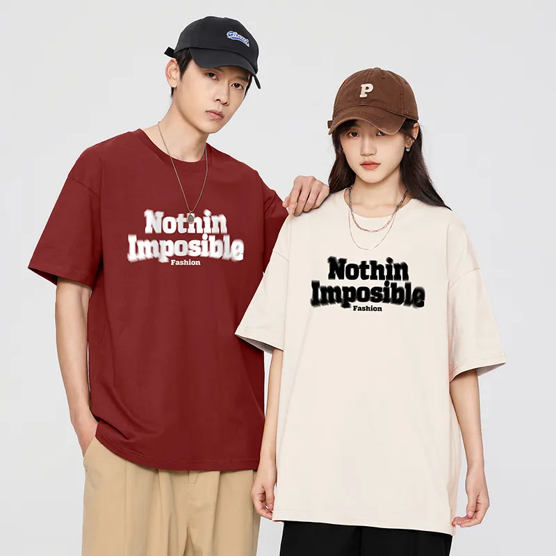 Cotton Gene Drop Shoulder Sleeve T Shirt Unisex-14