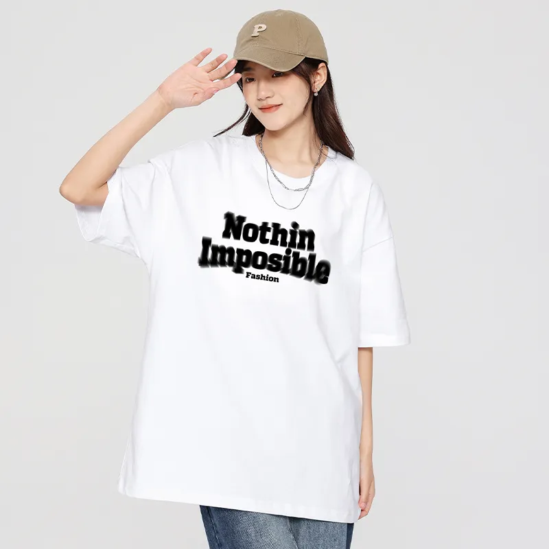 Cotton Gene Drop Shoulder Sleeve T Shirt Unisex-2