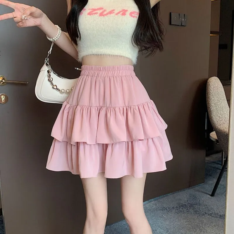 Cotton Gene Casual Short Skirts Women's-7