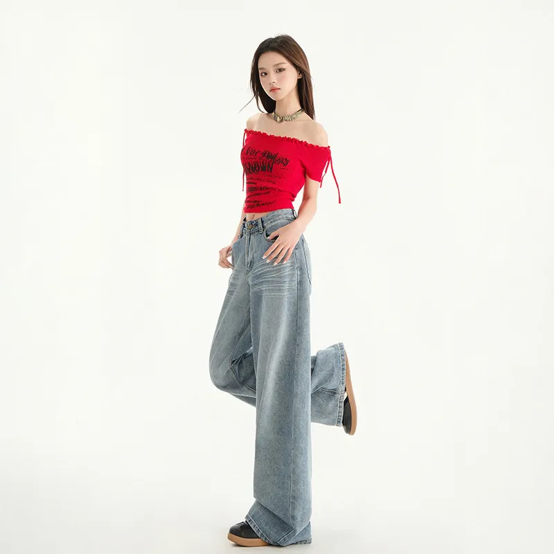 The New Age Family Jeans Women's Blue-8