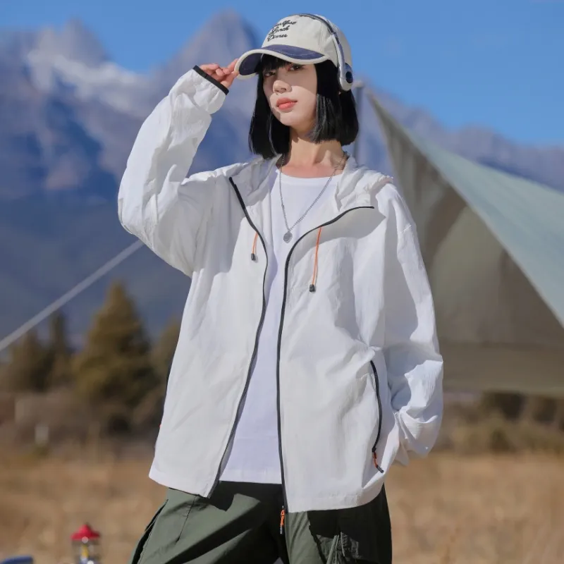 The New Age Family Breathable, Quick Dry, Windproof Sun Protection Clothing Women's-35
