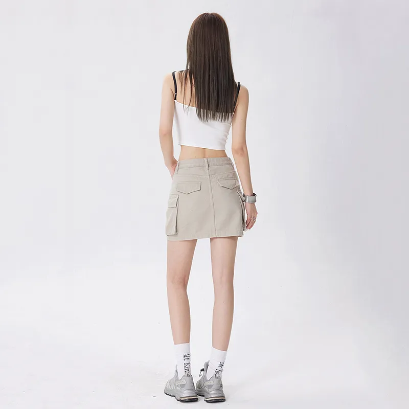 The New Age Family Denim Short Skirts Women's-6