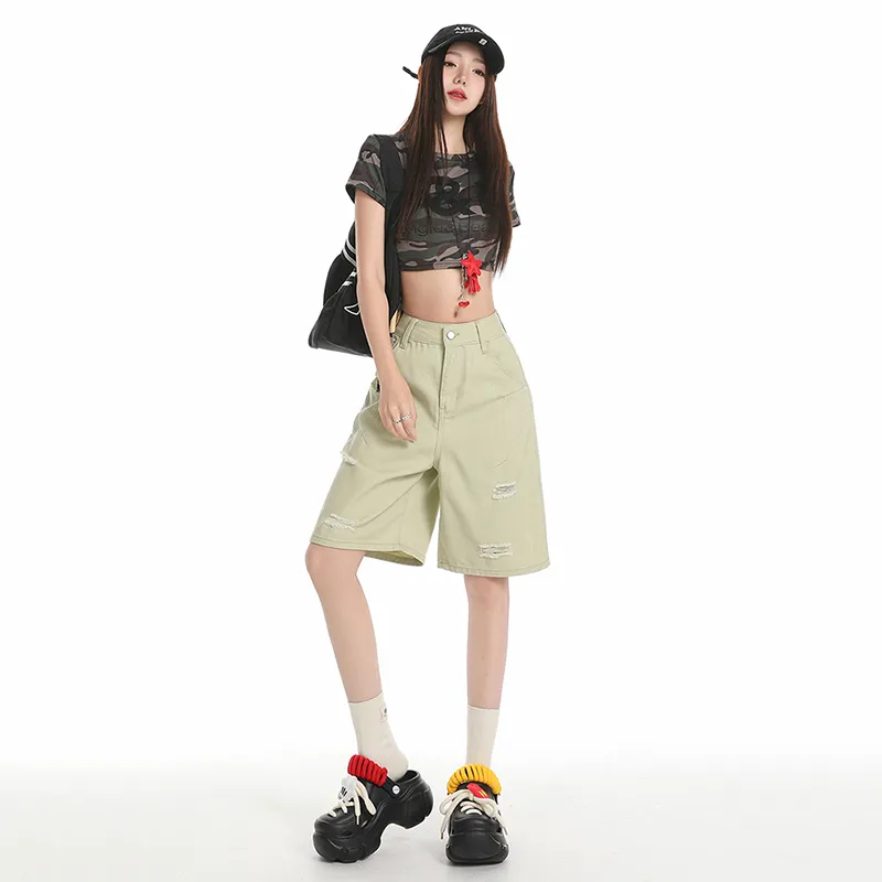 The New Age Family Denim Shorts Women's-12