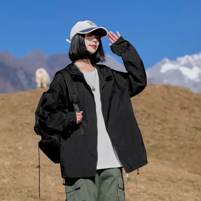 The New Age Family Breathable Sun Protection Clothing Women's-72
