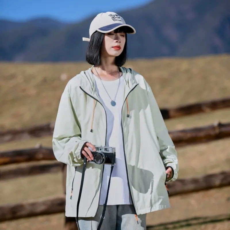 The New Age Family Breathable, Quick Dry, Windproof Sun Protection Clothing Women's-56