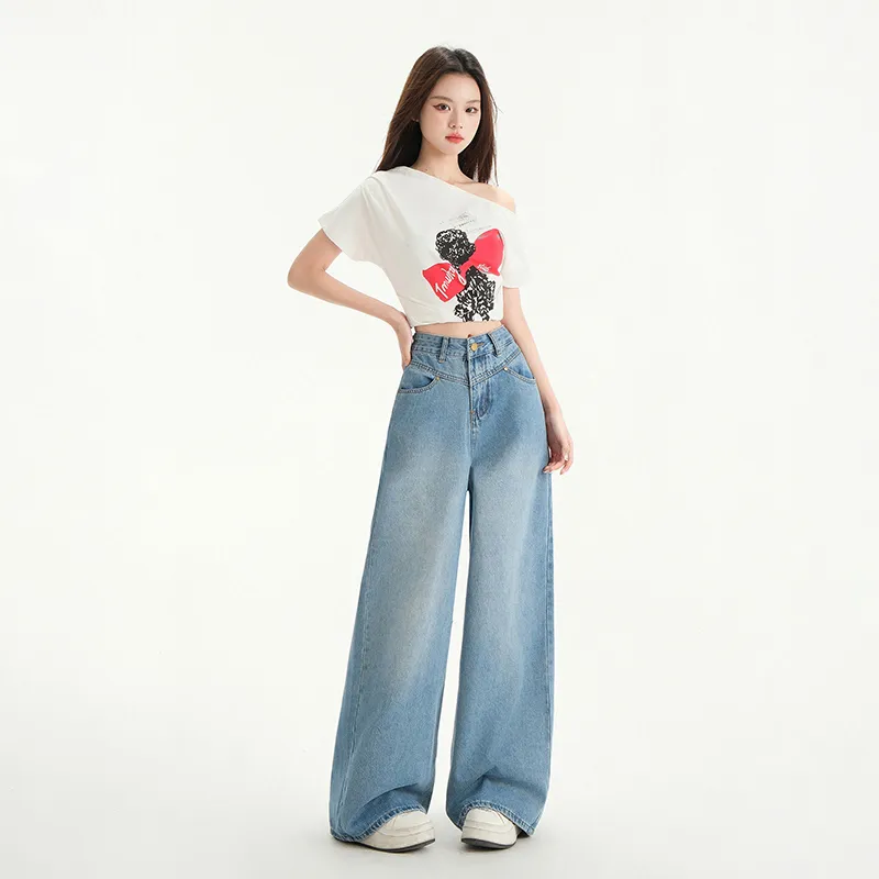 The New Age Family Jeans Women's Teal-10