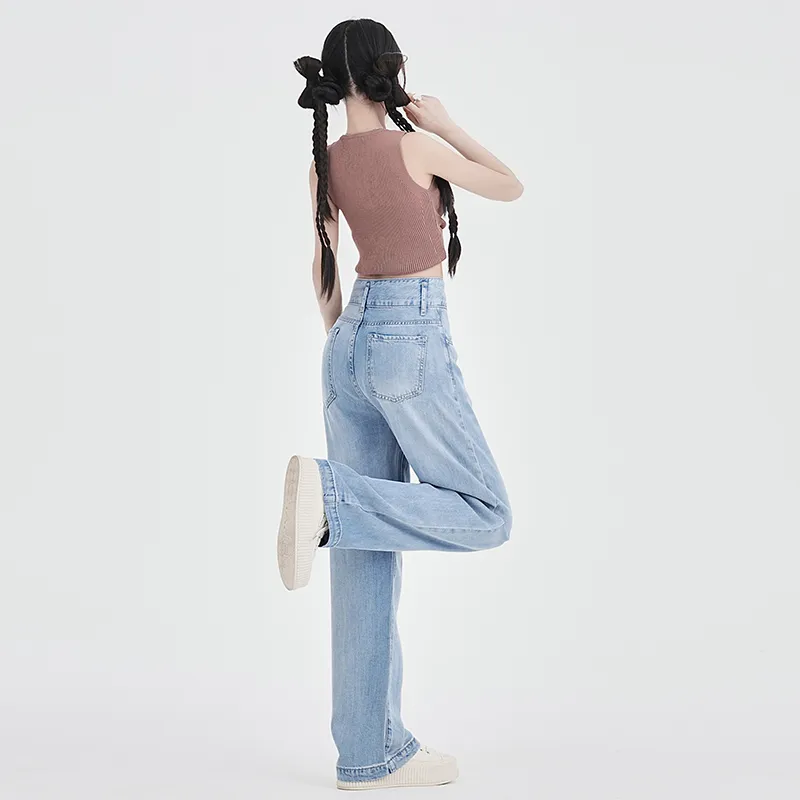 The New Age Family Jeans Women's Light Blue-0