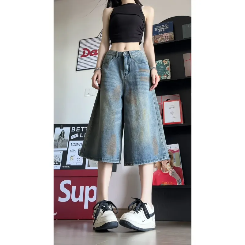 The New Age Family Denim Shorts Women's-5