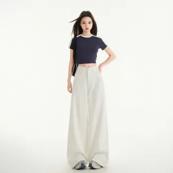 The New Age Family Jeans Women's White