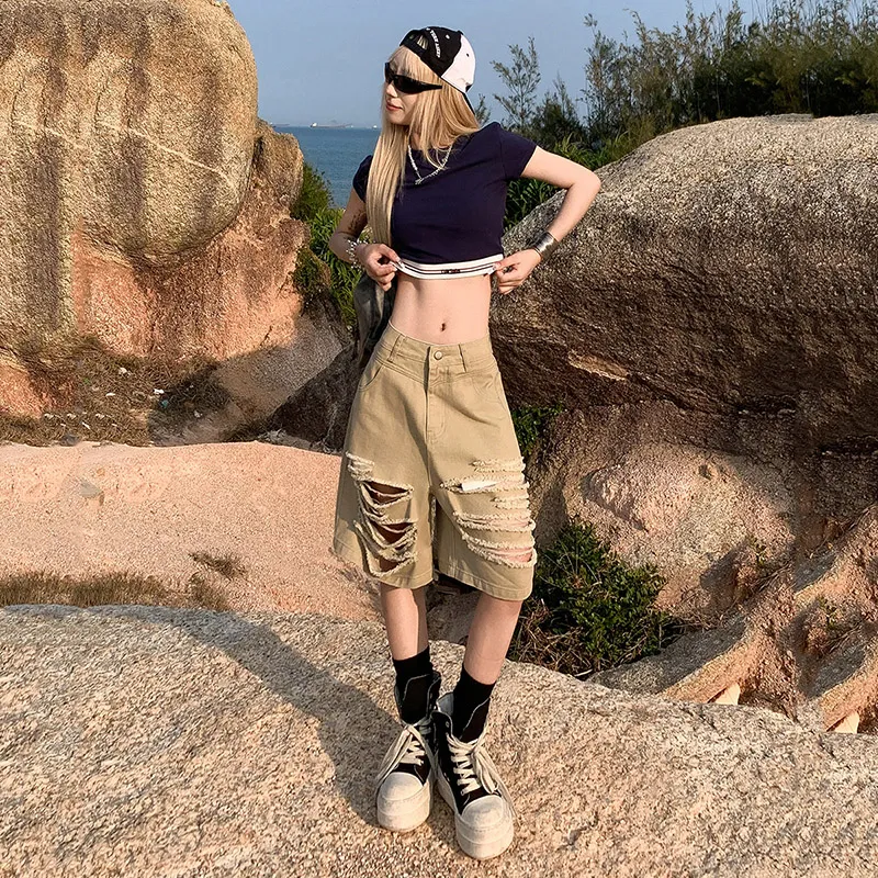 The New Age Family Denim Shorts Women's-14