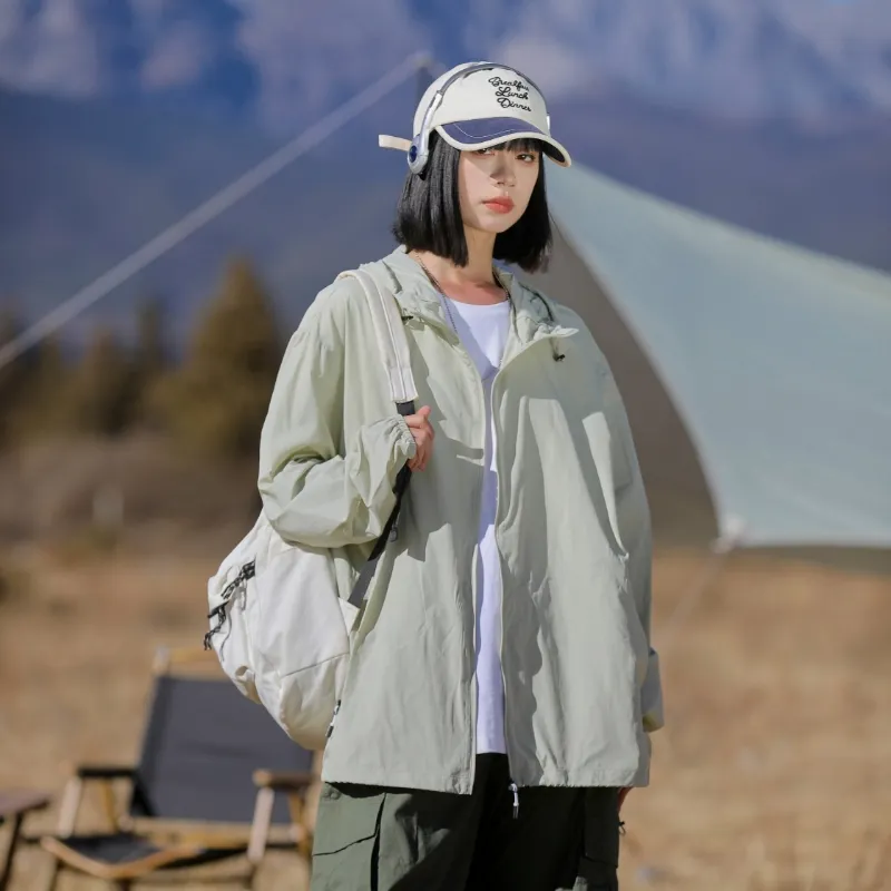 The New Age Family Breathable Sun Protection Clothing Women's-48